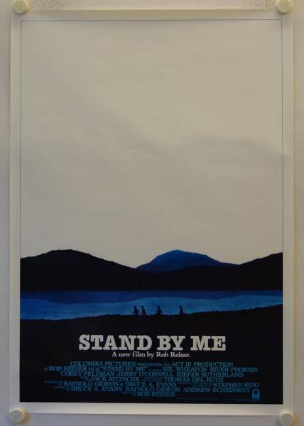 Stand by Me - Das Geheimnis eines Sommers originales US Onesheet Filmplakat